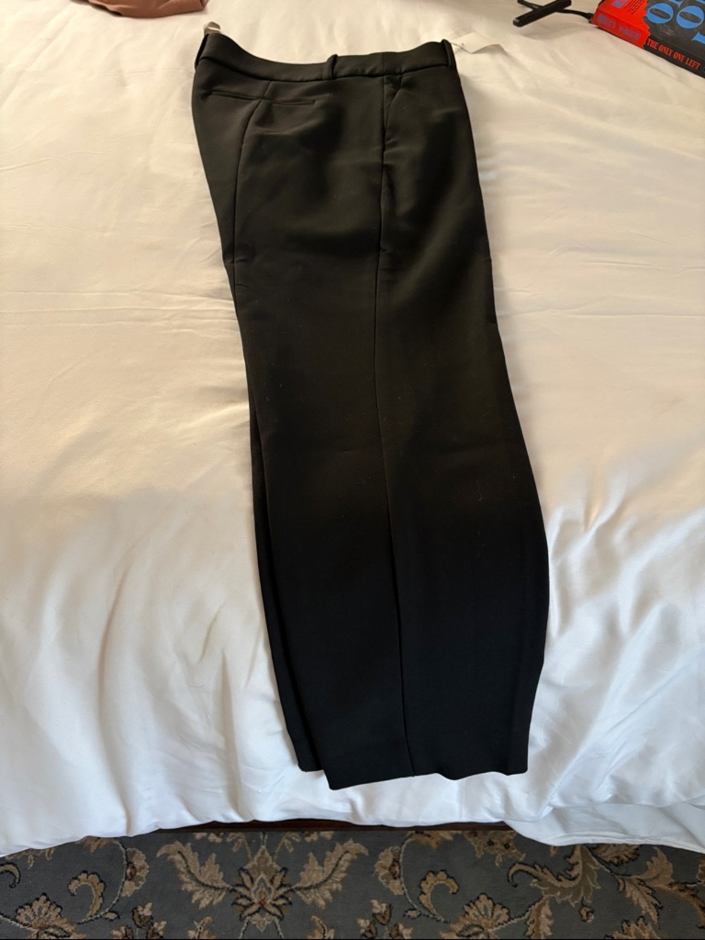 COS Black Tailored Straight-Leg Trousers